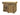 Icebox wooden block with solid oak base and 12 open drawers