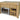 Vine Block, natural varnished oak cabinet with 2 drawers, storage and wine cellar AVINTAGE