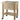 Beechwood stage kitchen cart with drawer, shelf and stainless steel brackets