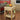 Varnished beech wood sideboard with charm log in situation