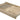 Stationary worktop in hornbeam with beech wood belt and stainless steel grid