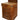 Golden oak cabinet with drawer and backsplash