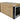 Solid walnut furniture with black lacquered feet and 8 drawers and wine bottle storage space