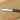 Very sharp kitchen knife with walnut handle and steel blade,